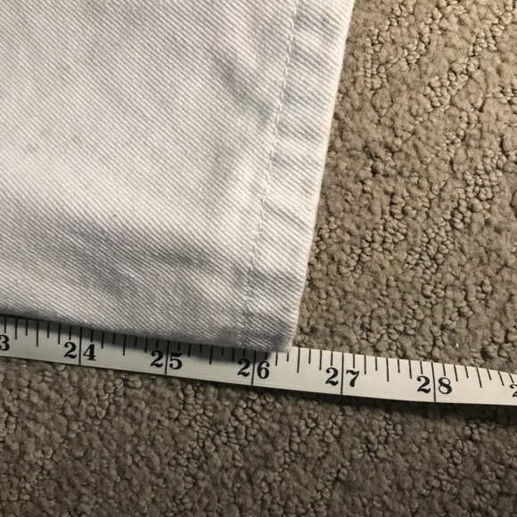 White twik straight leg jeans size 26 - Picture 3 of 4